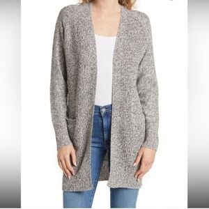 RDI cardigan S NWT navy blue and cream